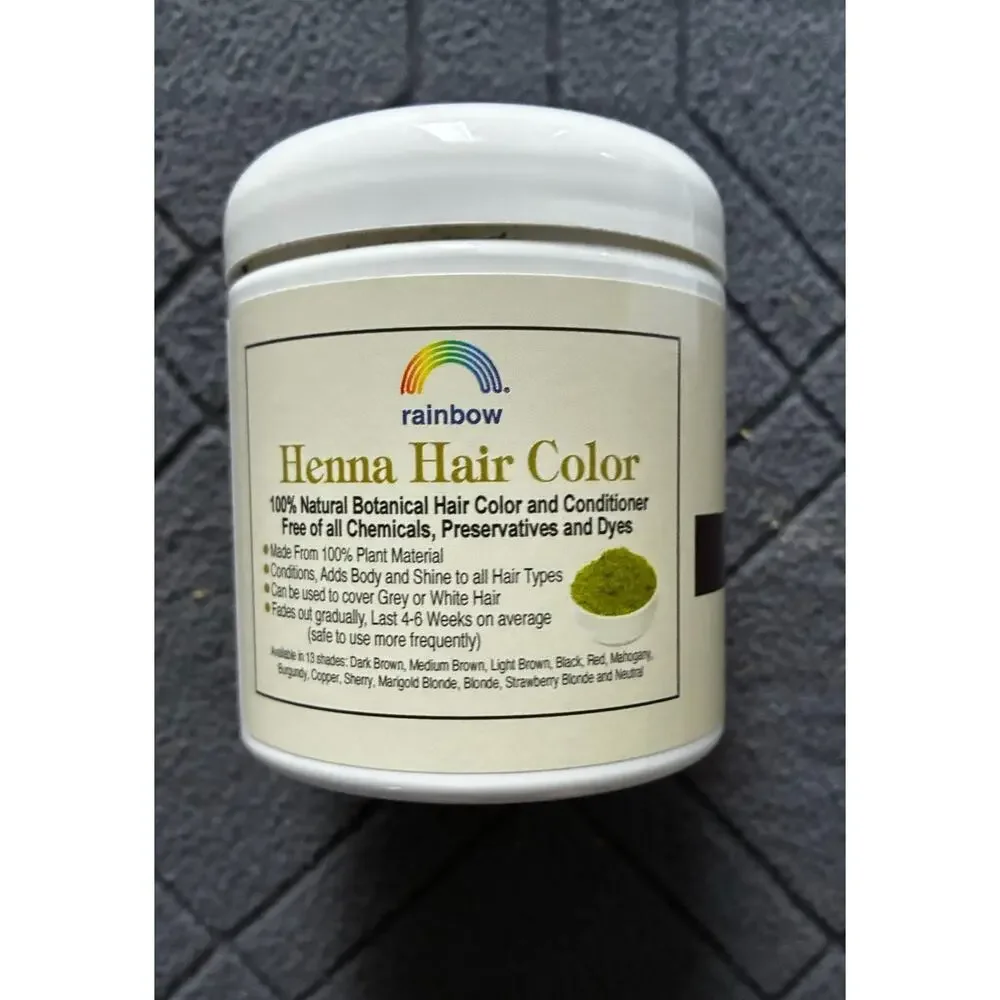 Henna, Hair Color & Conditioner, Dark Brown (Sable), 4 oz (113 g) Ex 6/2/28